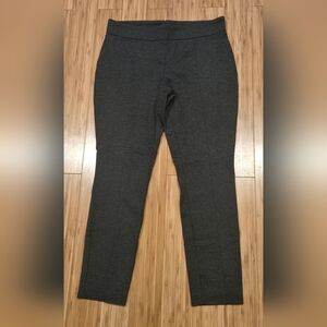 Hilary Radley Gray Slim Fit Pants